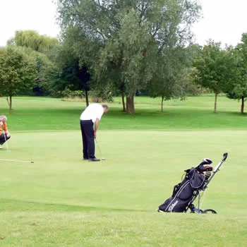 A view across Iver Golf Club's nine-hole course, located near Colnbrook and Richings Park — ideal for beginners and experienced golfers alike.